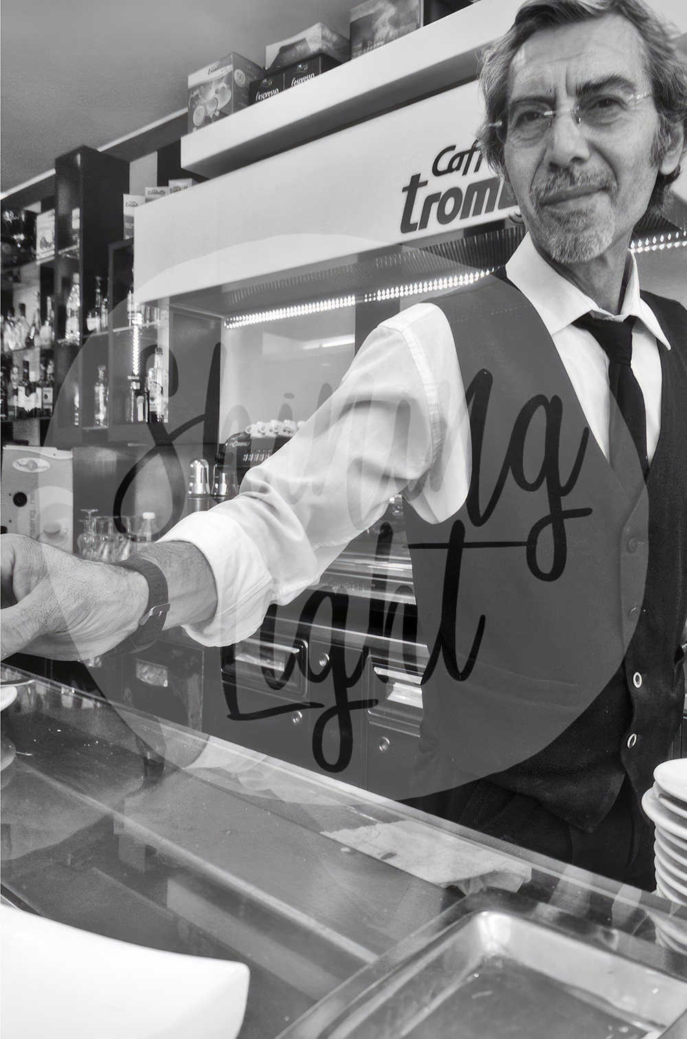 Smiling Italian Coffee Barrista - Monopoli, Puglia Italy