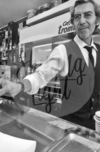 Smiling Italian Coffee Barrista - Monopoli, Puglia Italy